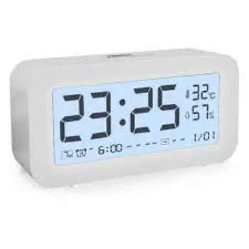 Generic Digital Alarm Clock Smart Touch Control 